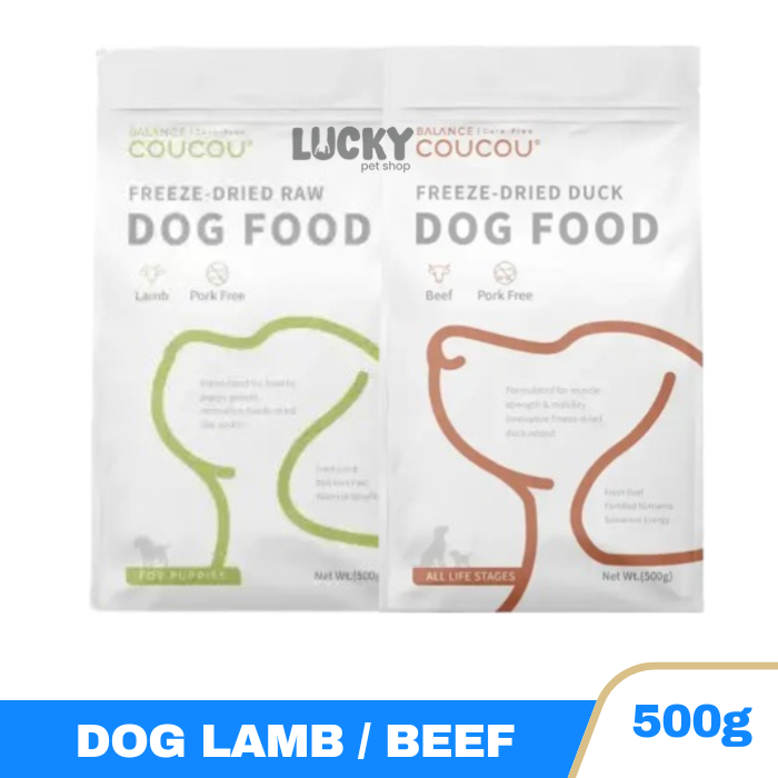 COUCOU DOG FRESHPACK Makanan Anjing Premium - 500GR