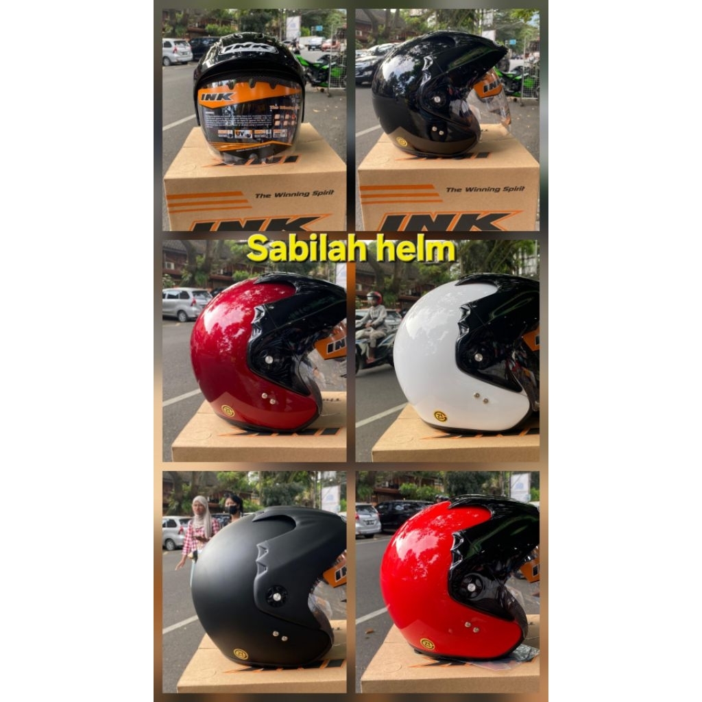 HELM INK 390 /KLASIK/BATMAN ORIGINAL 100/% REAL PICT