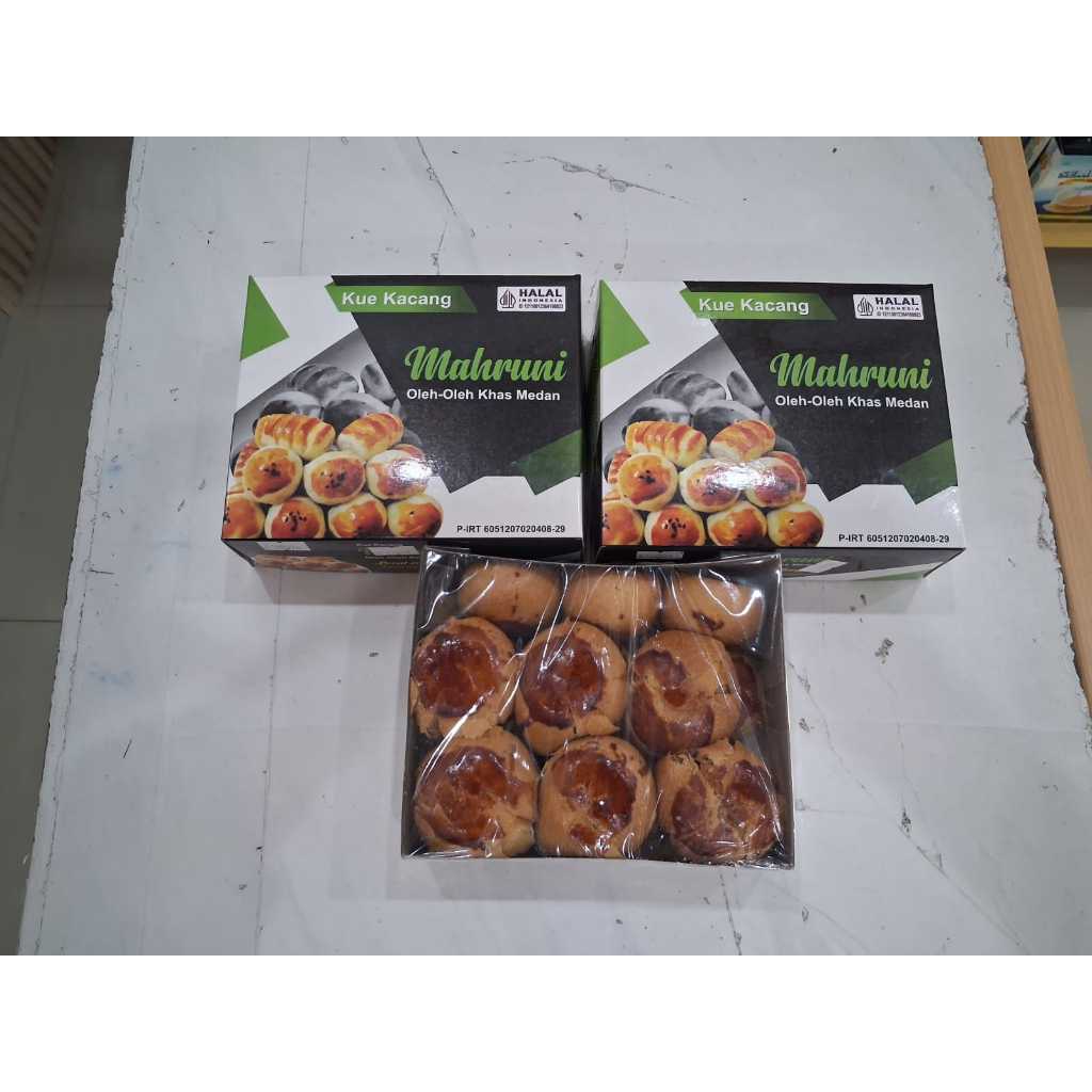 KUE KACANG HIJAU MAHRUNI MEDAN 500GR