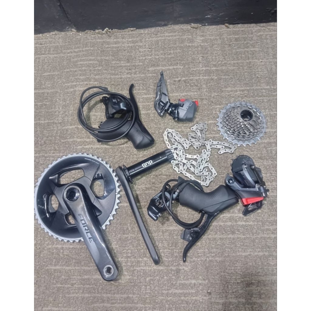 groupset sram force axs tanpa baterai rotor