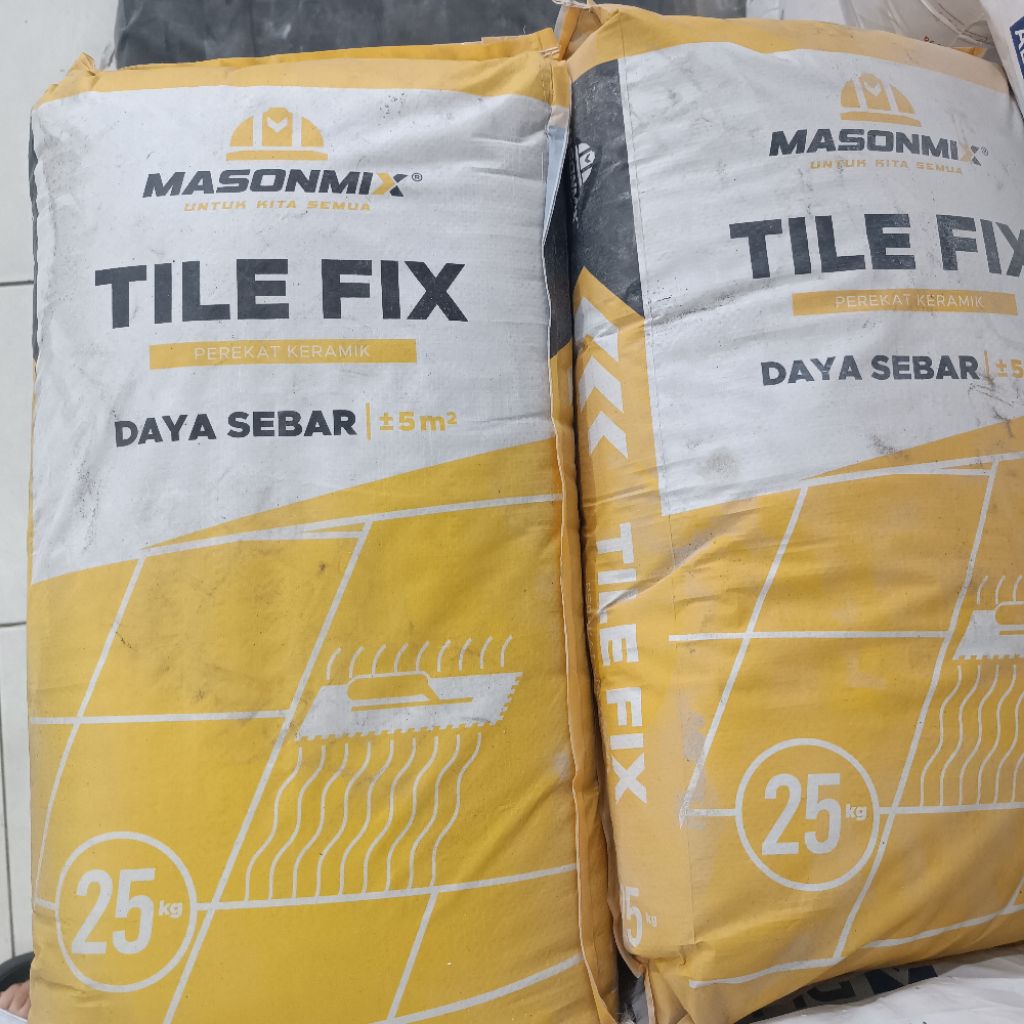 PEREKAT KERAMIK / TILE FIX / SEMEN INSTAN MASONMIX