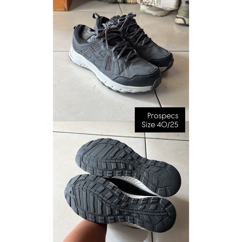 sepatu Outdoor prospecs size 40/25