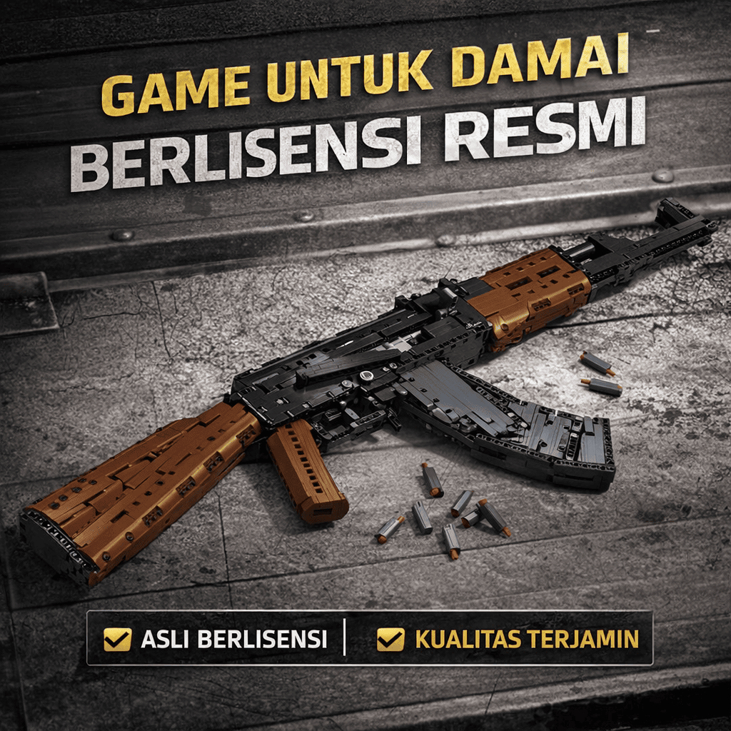 Mainan Brick Model Blok Rakit 3D Seri Tactical Edukasi Koleksi Anak Remaja Dewasa M38-B1350