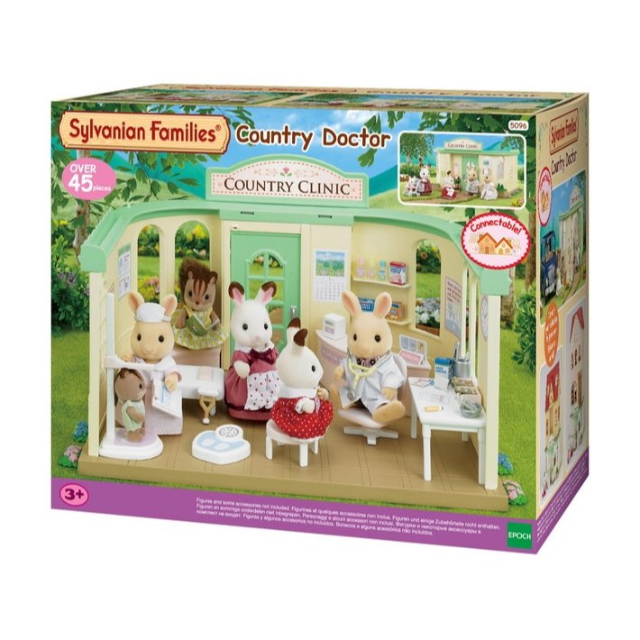 Sylvanian Families Country Doctor / Country Clinic / Koleksi / Boneka