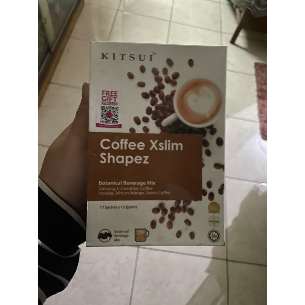 (READY STOCK) KITSUI COFFEE XSLIM SHAPEZ ORIGINAL MALAYSIA