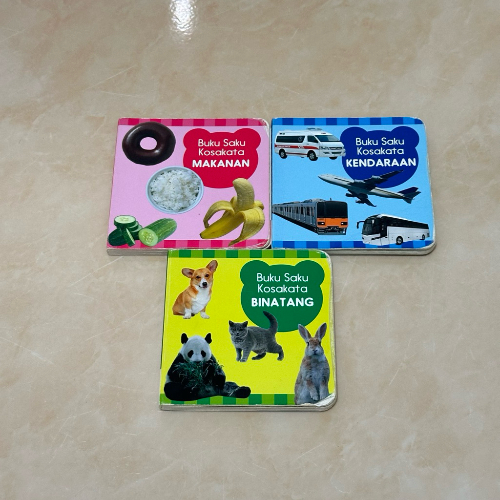Buku Saku Kosakata Shimajiro Challenge Toddler