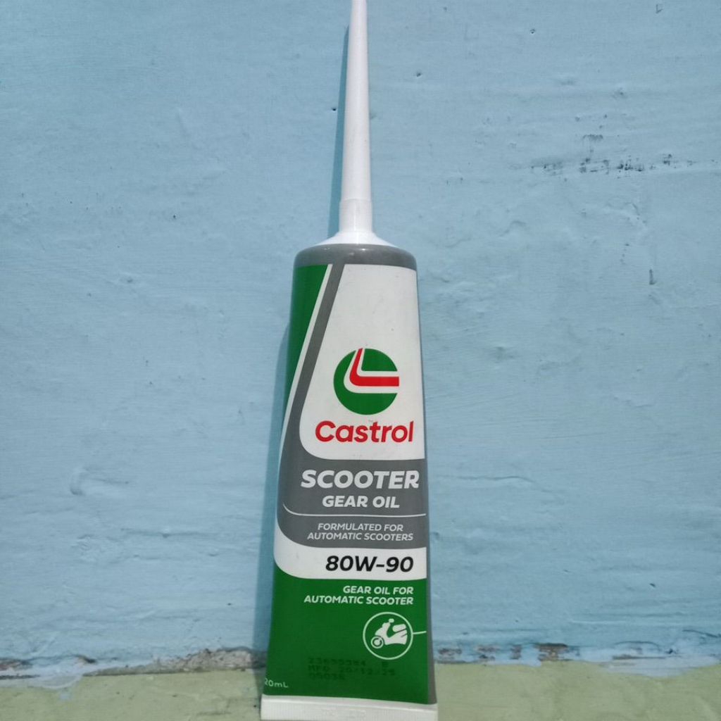 OLI GEAR CASTROL / OLI GARDAN CASTROL 120ML SAE 80W-90 SCOOTER  VESPA MATIC