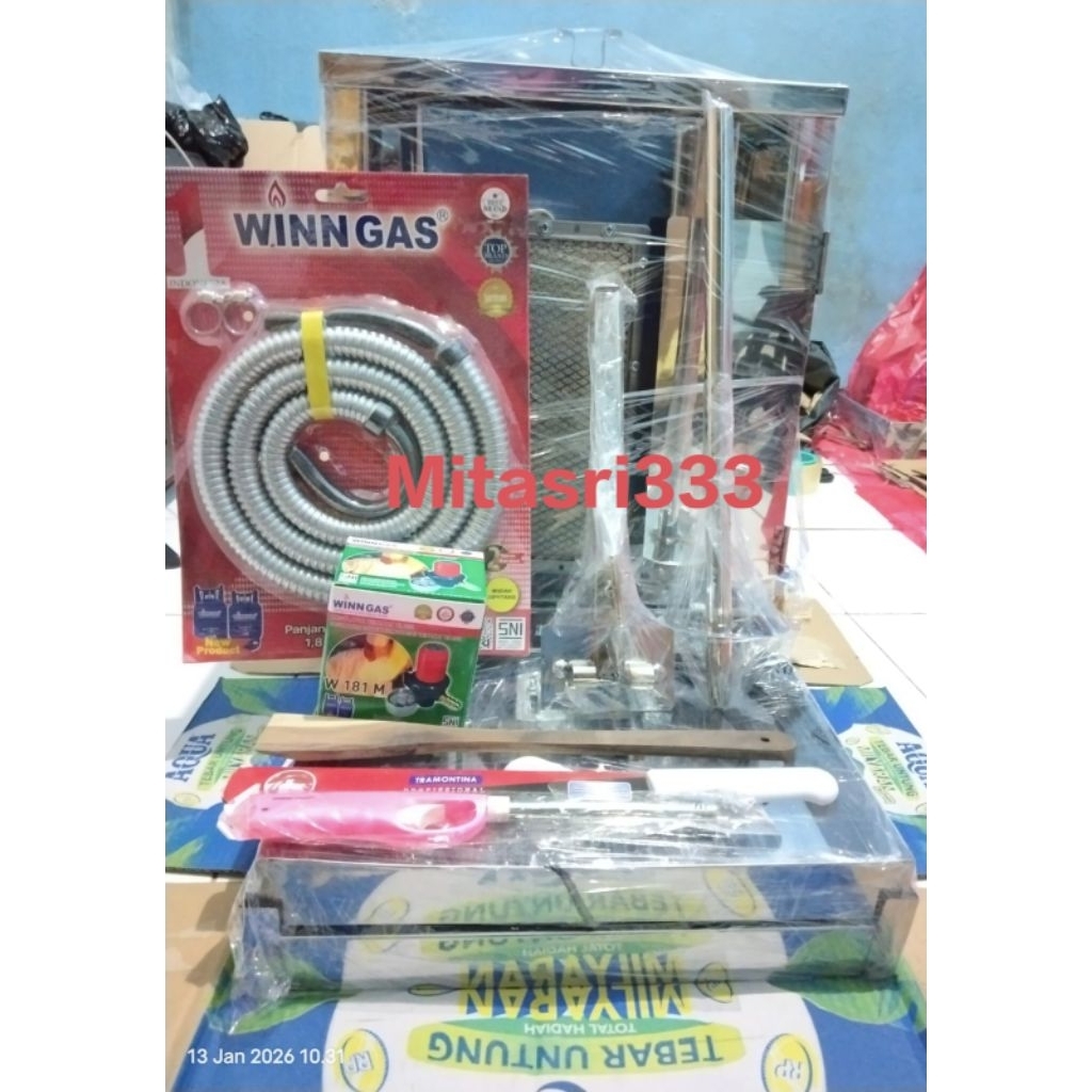 Burner kebab / alat bakar daging kebab 2kg OTOMATIS