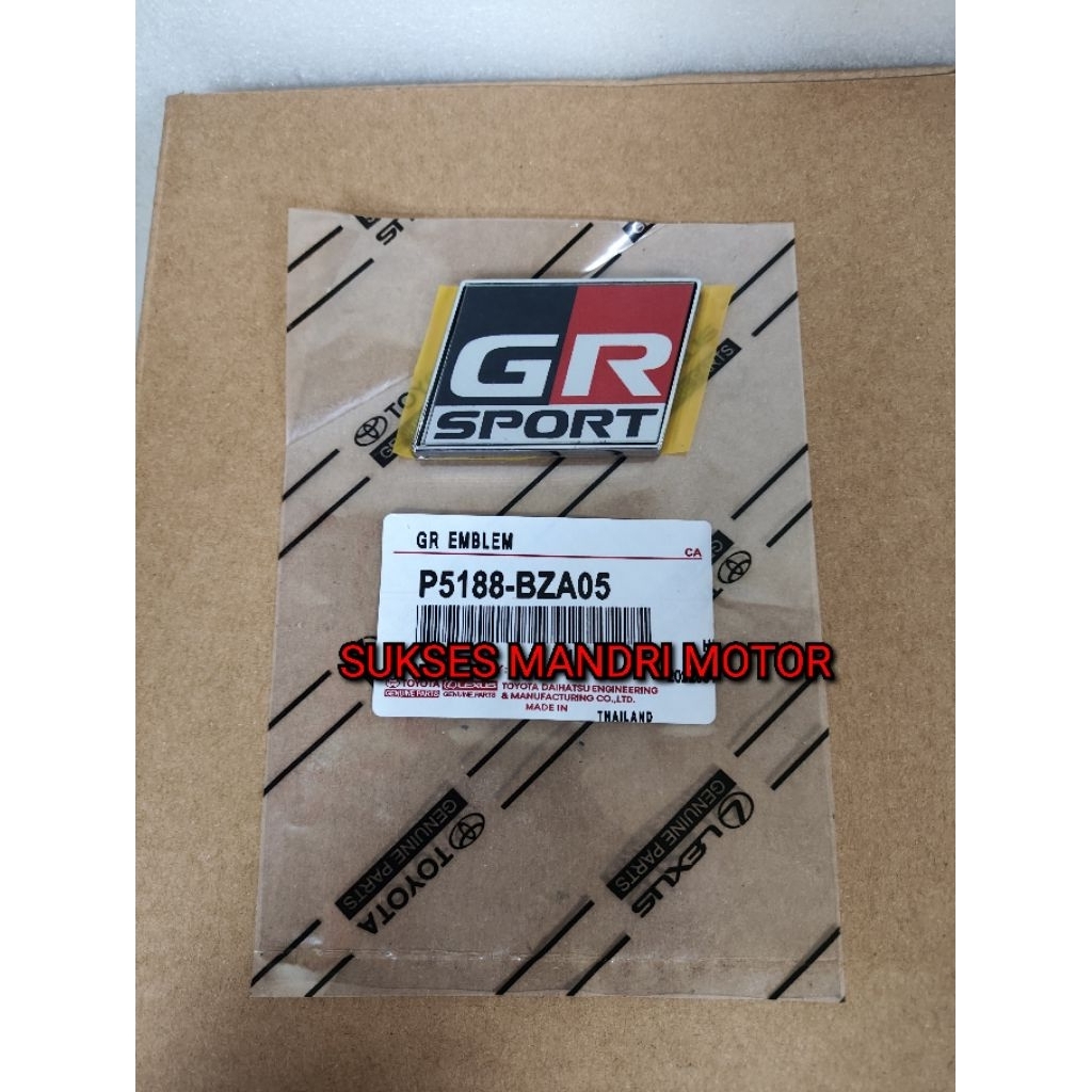 EMBLEM GR SPORT TOYOTA