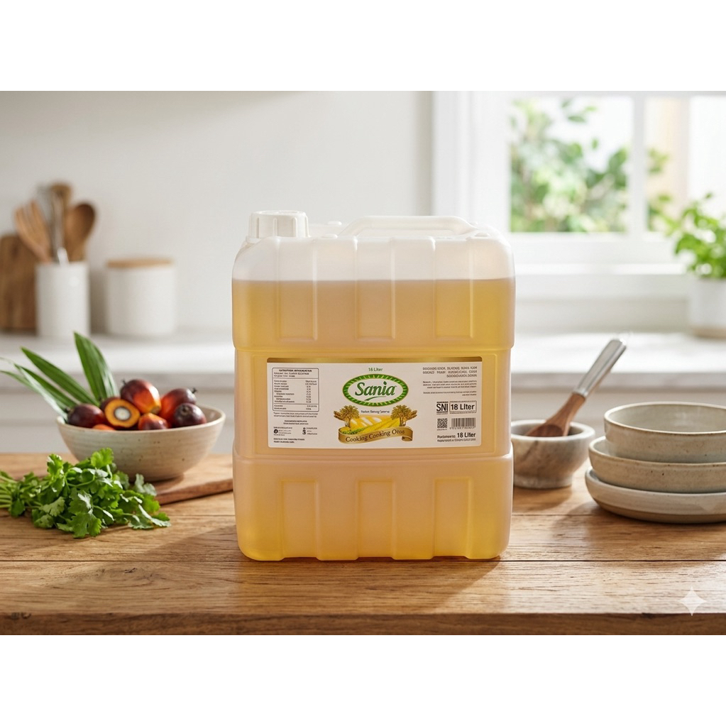 Minyak Goreng Sania 18 liter Jerigen