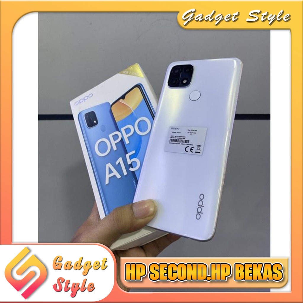 Oppo A15 Ram 2/32GB | Ram 3/32GB Second Original Gadget Style Store