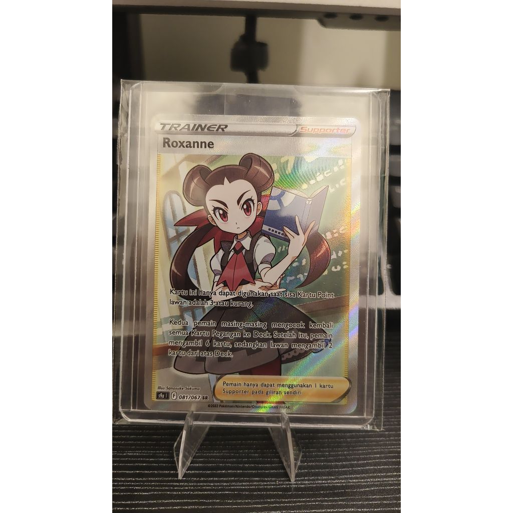 Roxanne SR indo pokemon tcg