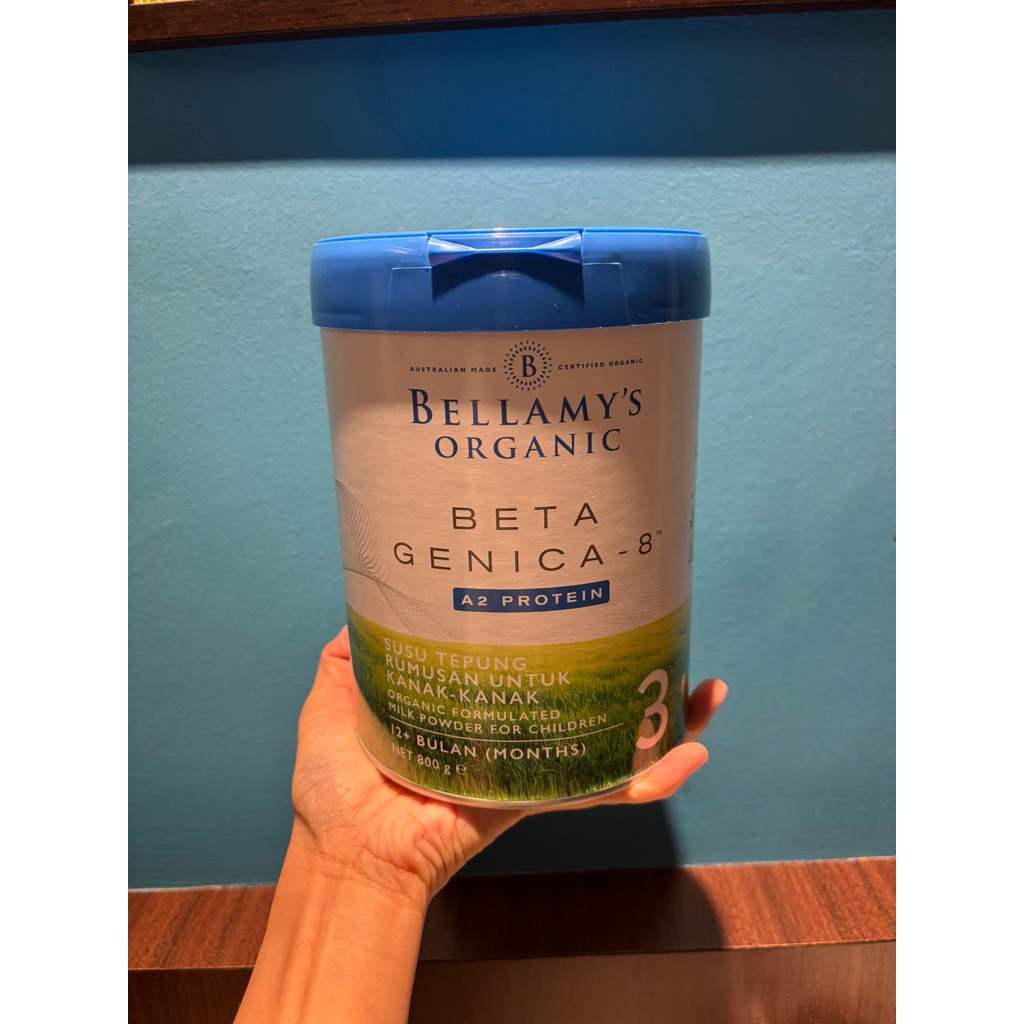 Bellamys Organic Beta Genica 8 Step 3 - susu anak