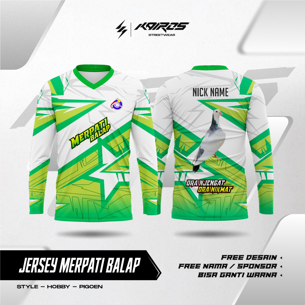 JERSEY KAOS MERPATI PIGOEN RACING