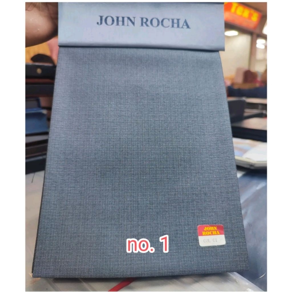 Kain Bahan stelan Jas safari PDH formal semi  wool John Rocha england (hrg 50 cm)