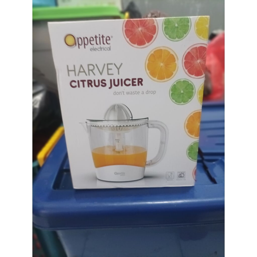 NEW appetite electrical harvey citrus juicer
