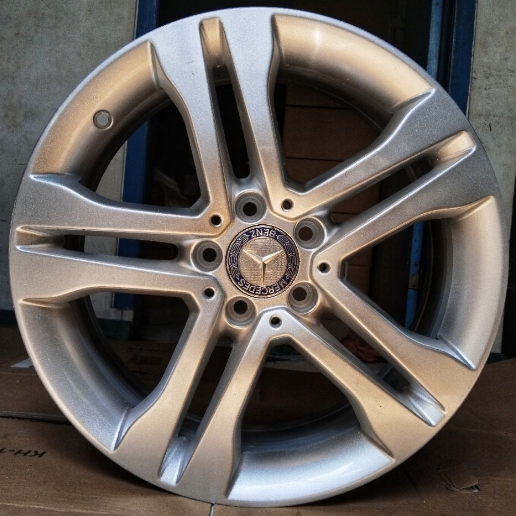 Velg Oem Mercedes Benz GLA Class W156 X156 R18 Pcd 5x112 Lebar Rata 7 inc ET46 Velg Mobil Mercy Ring