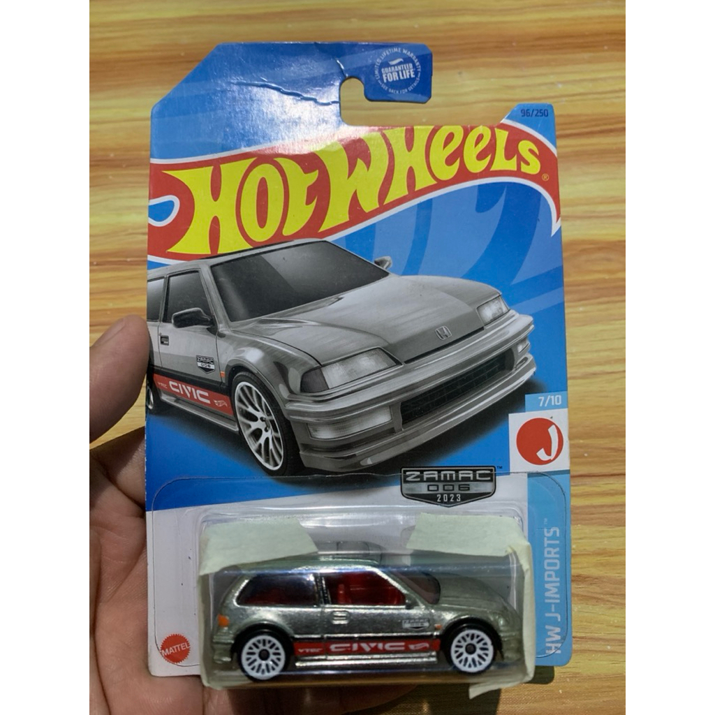 Hot Wheels Honda Civic EF Zamac