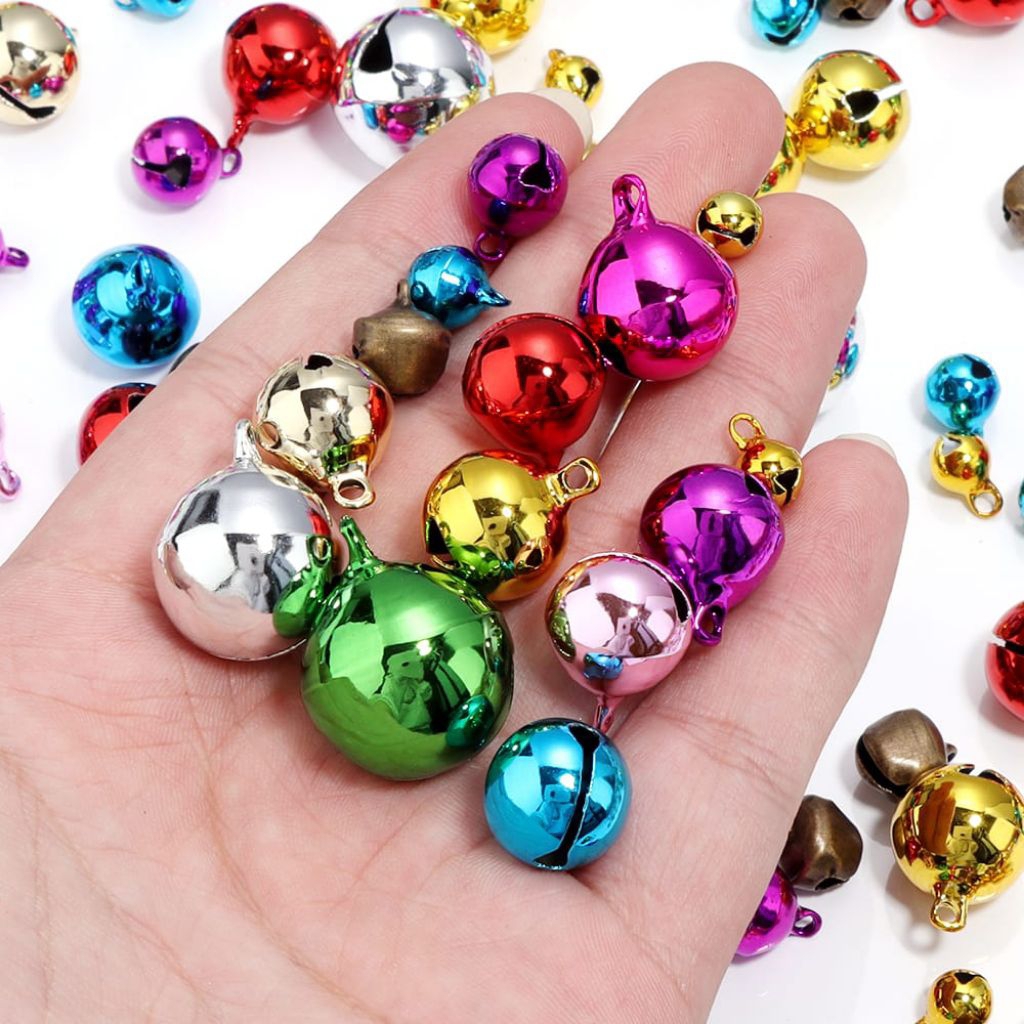 Lonceng Bell 10mm 12mm Kelintingan keroncongan Warna Warni premium Metalik