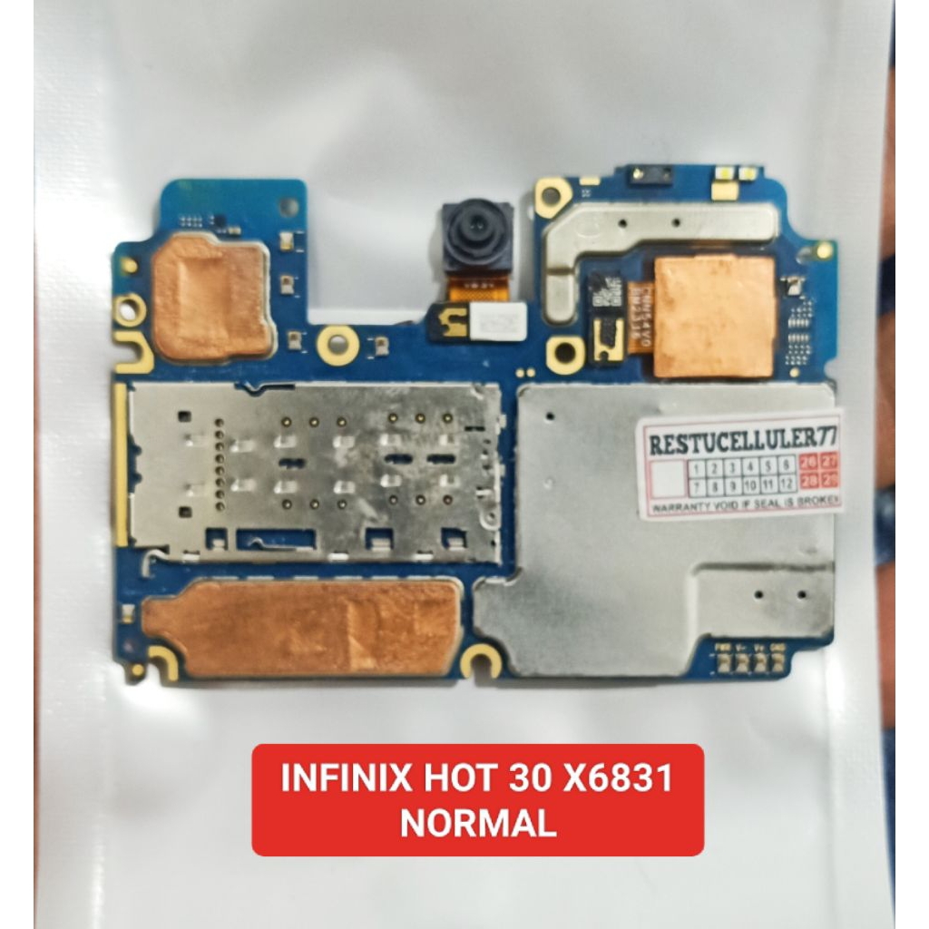 MESIN INFINIX HOT 30 X6831 NORMAL TESTED