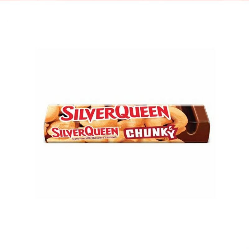 Coklat Silverqueen Mini Chunky Bar / Silverqueen  Cupid Chunky Love / Cokelat Silverqueen
