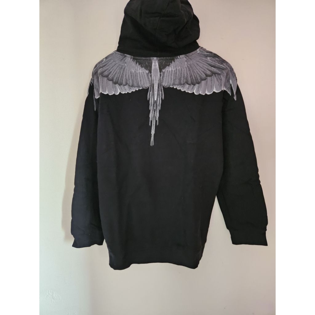 HOODIE MARCELO BURLON HITAM SECOND ORIGINAL