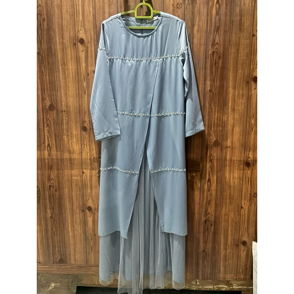 vanilla hijab dress