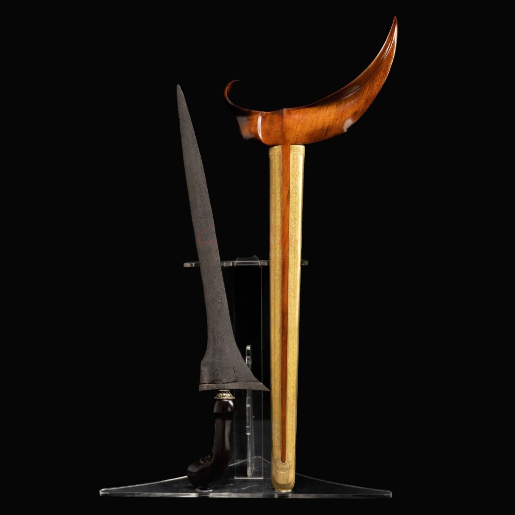Keris Tilam Upih Pamor Keleng Tangguh Pajajaran