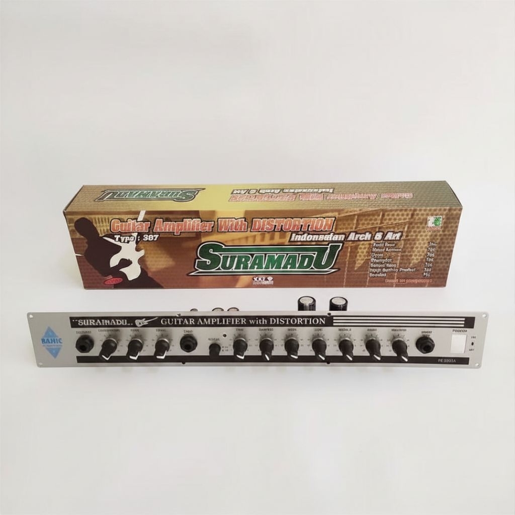Kit amplifier gitar efek distortion distorsi tone control gitar qiup