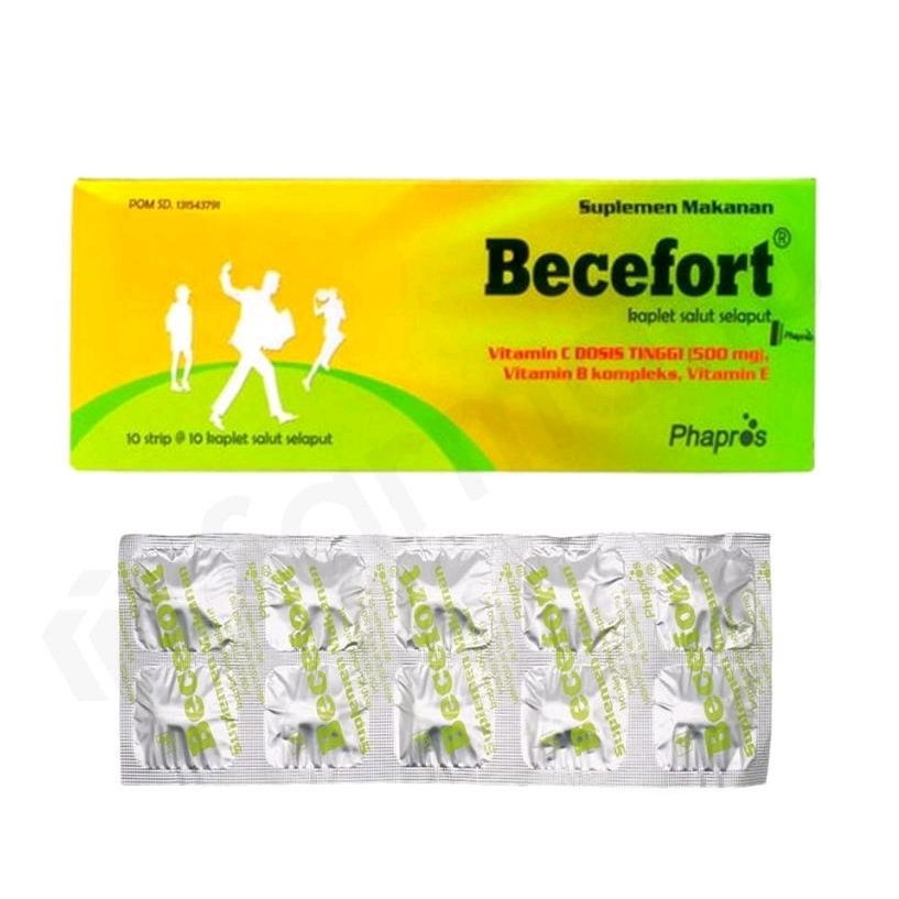Becefort asli Vitamin makanan dan suplemen