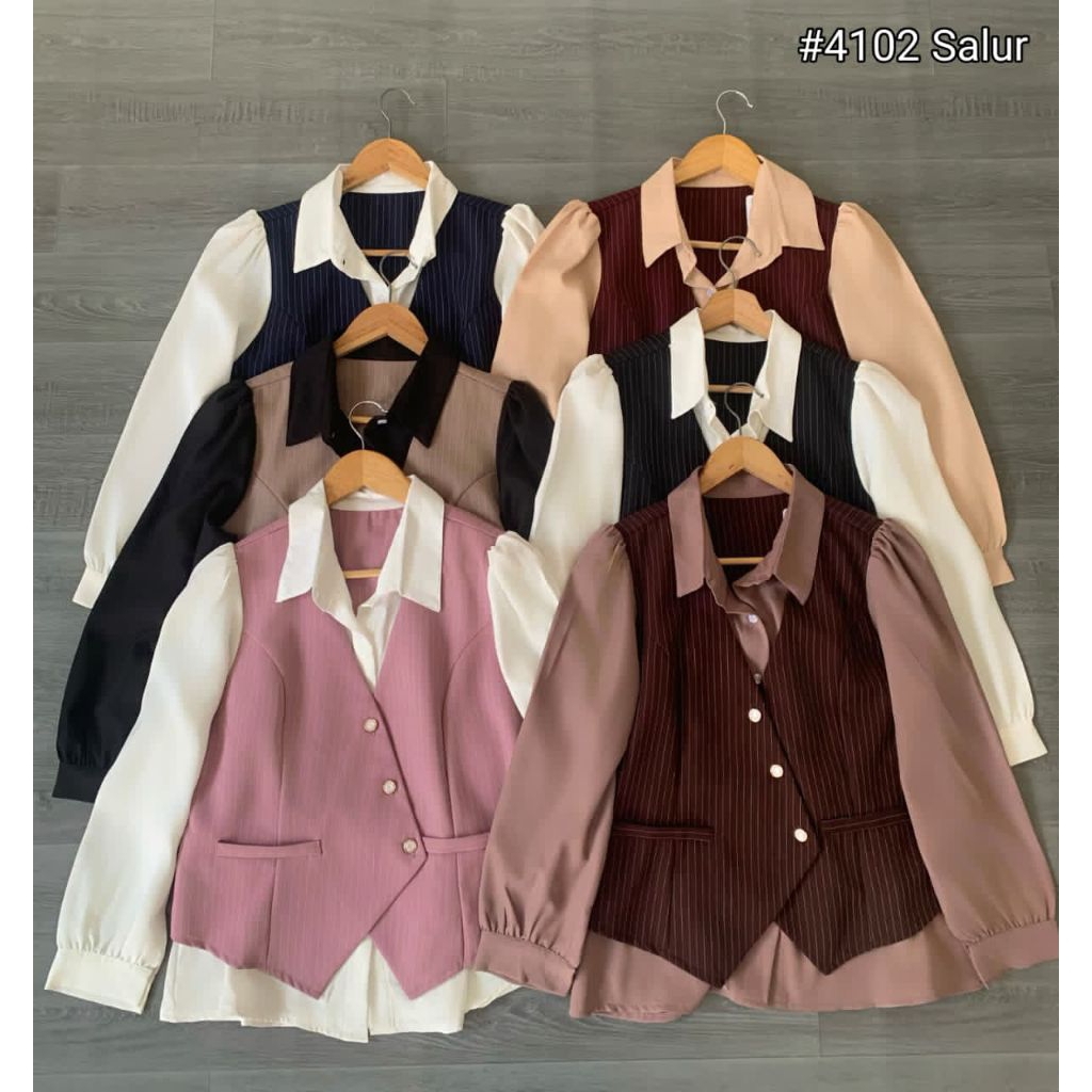 New arrivals VSF04.6169K-4 LF4102# Pakaian Fashion Kekinian Terbaru Import Premium - Pakaian Wanita 