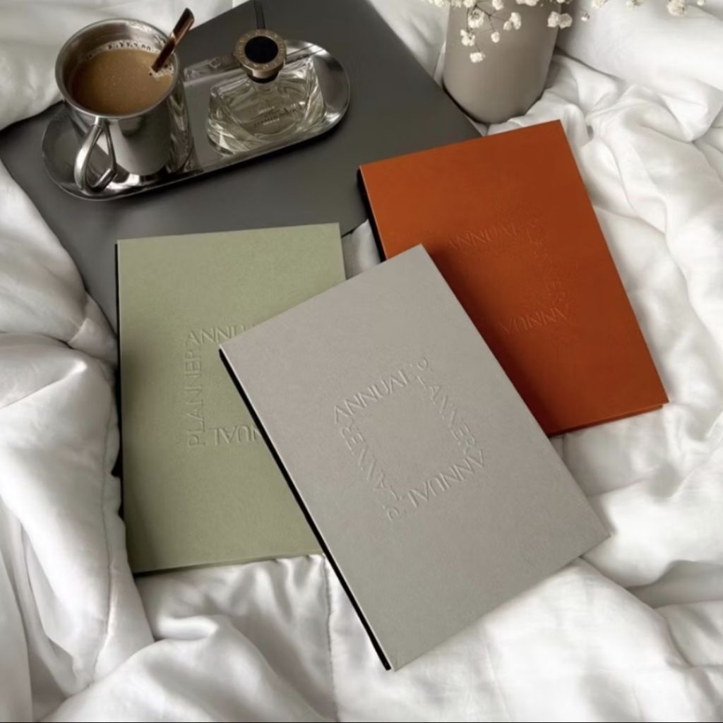 Planner Book Annual Undated / Buku Planner / Buku Agenda