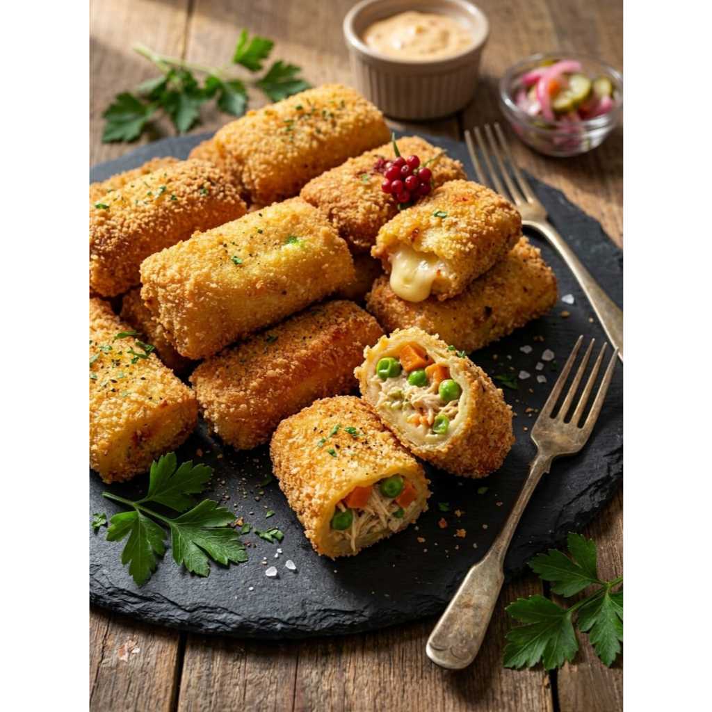 Risol Frozen Homemade – Tinggal Goreng, Praktis & Enak