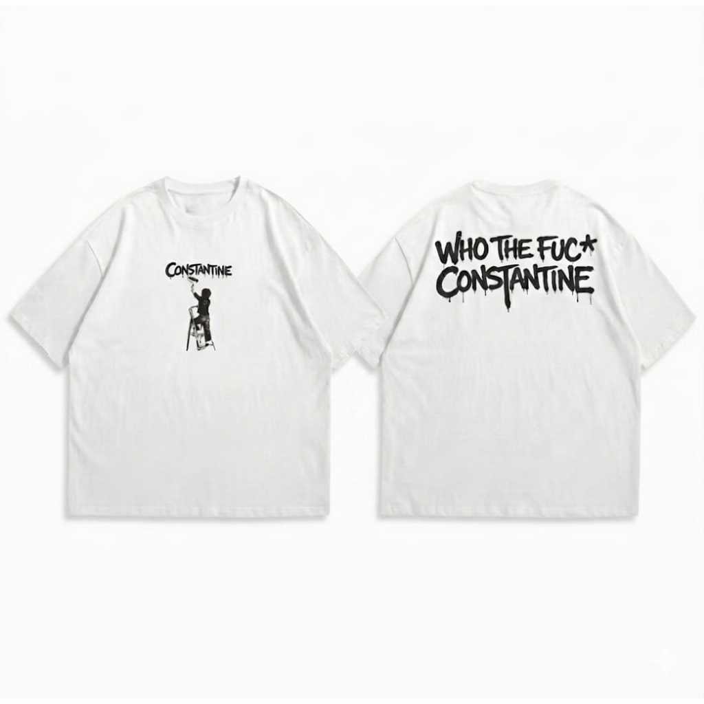 Constantine - Tshirt "Spray" Oversize 16s Full Cotton Combed 16s