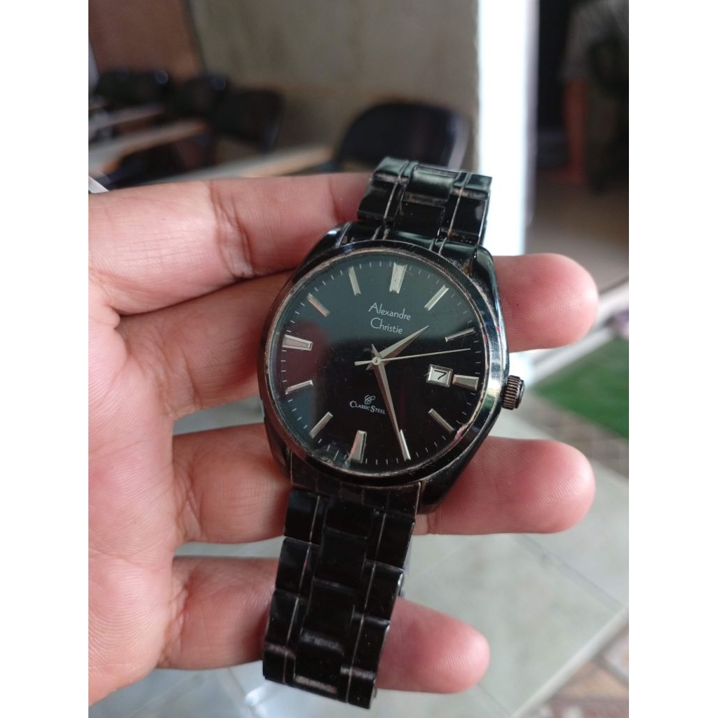 jam tangan Alexandre Christie second ori