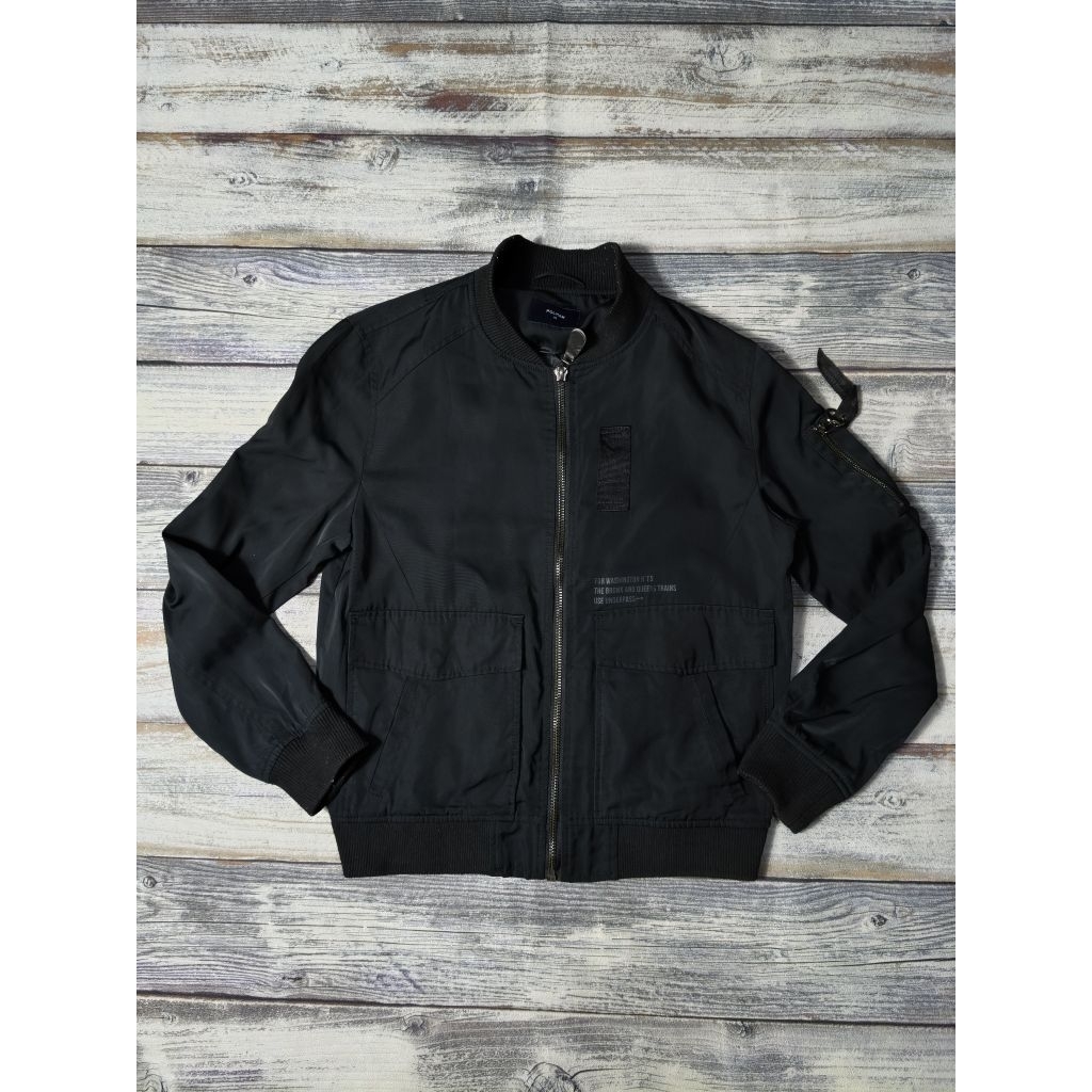 Jaket Polham Bomber Outdoor Jacket Waterproof Windbreaker Sport Branded