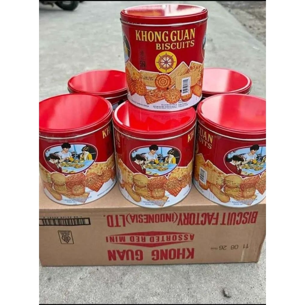Biskuit Kaleng Khong Guan