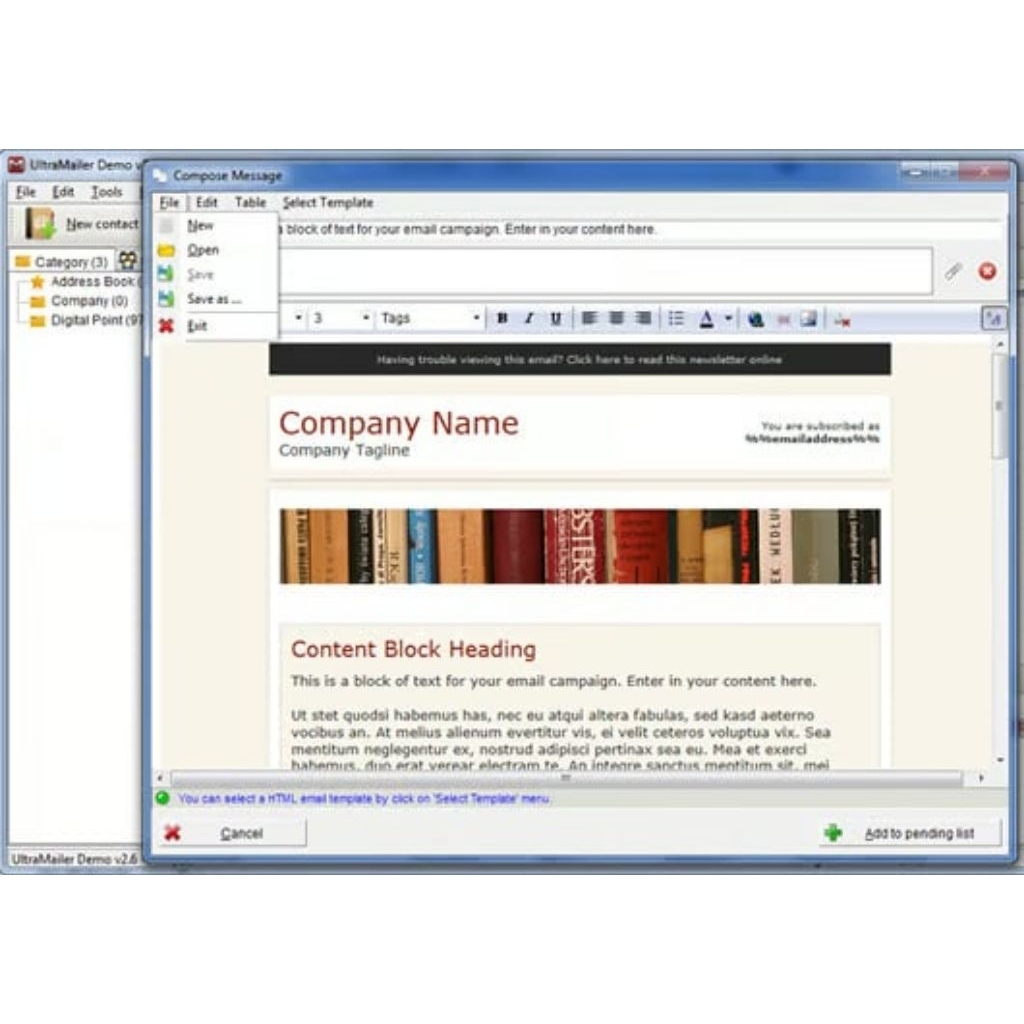 SMTP unlimited plus ultramailer premium