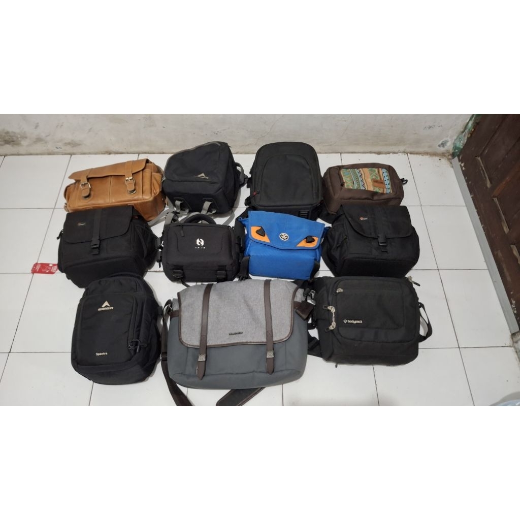 Tas Kamera Manfrotto Eiger Lowepro Crumpler