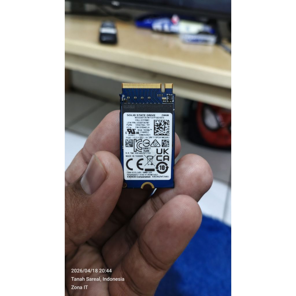 SSD NVME 256GB 2280