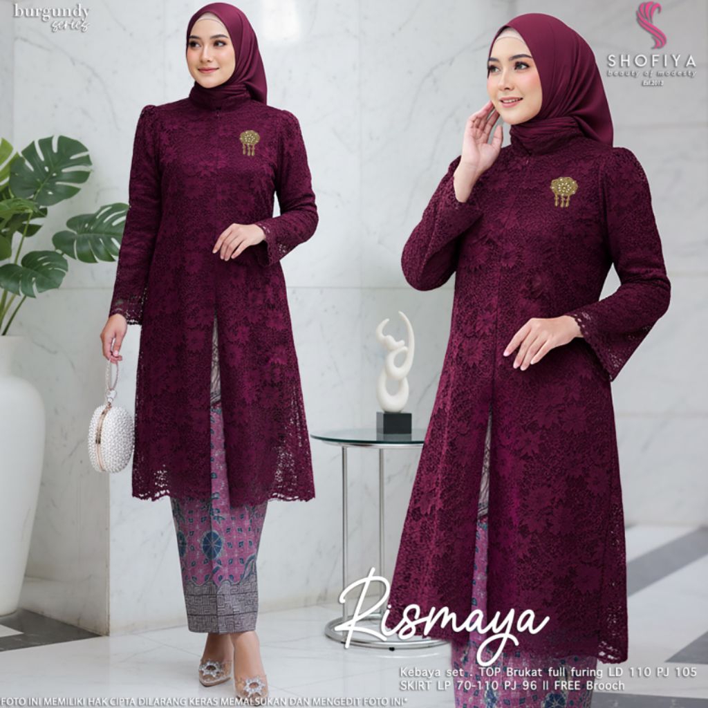 (NEW) SETELAN WANITA FREE BROS RISMAYA BY SHOFIYA // D FASHION MUSLIM //NIYAMA - AFIYA MIDI SET ROK 