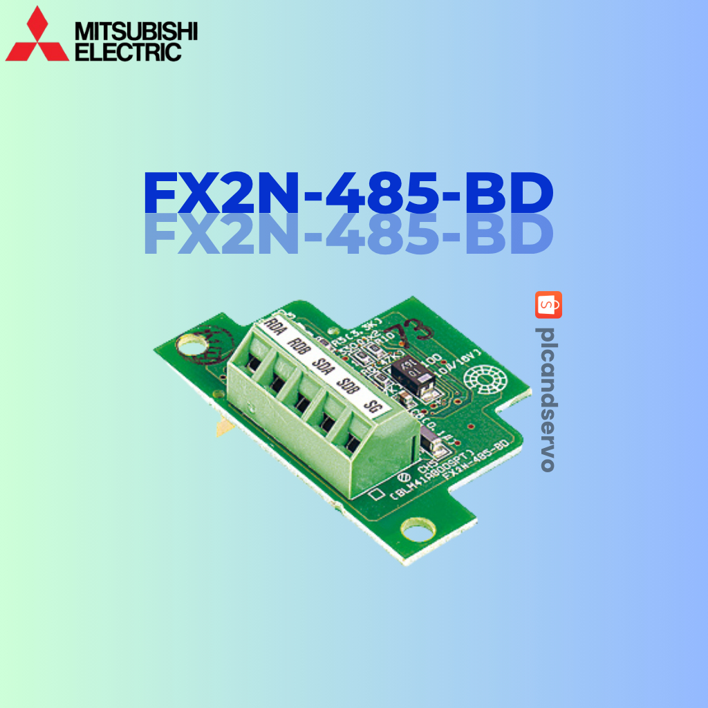 Mitsubishi PLC FX2N-485-BD RS485 Communication Board Original