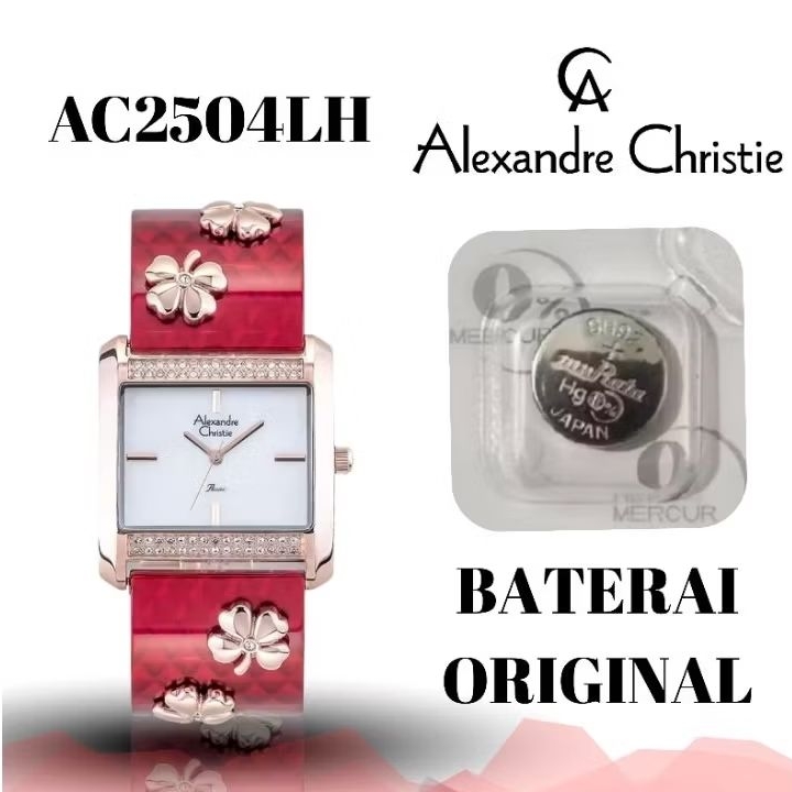 Baterai jam ALEXANDRE christie original AC2504LH