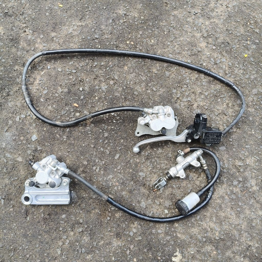 Remset KLX 150 Original (bekas) master rem belakang KTC