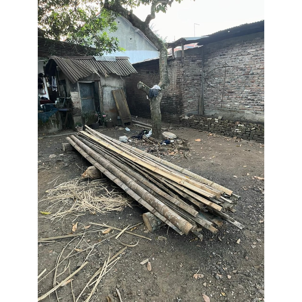 BAMBU PETUNG SUPER PANJANG 4METER TERMURAH