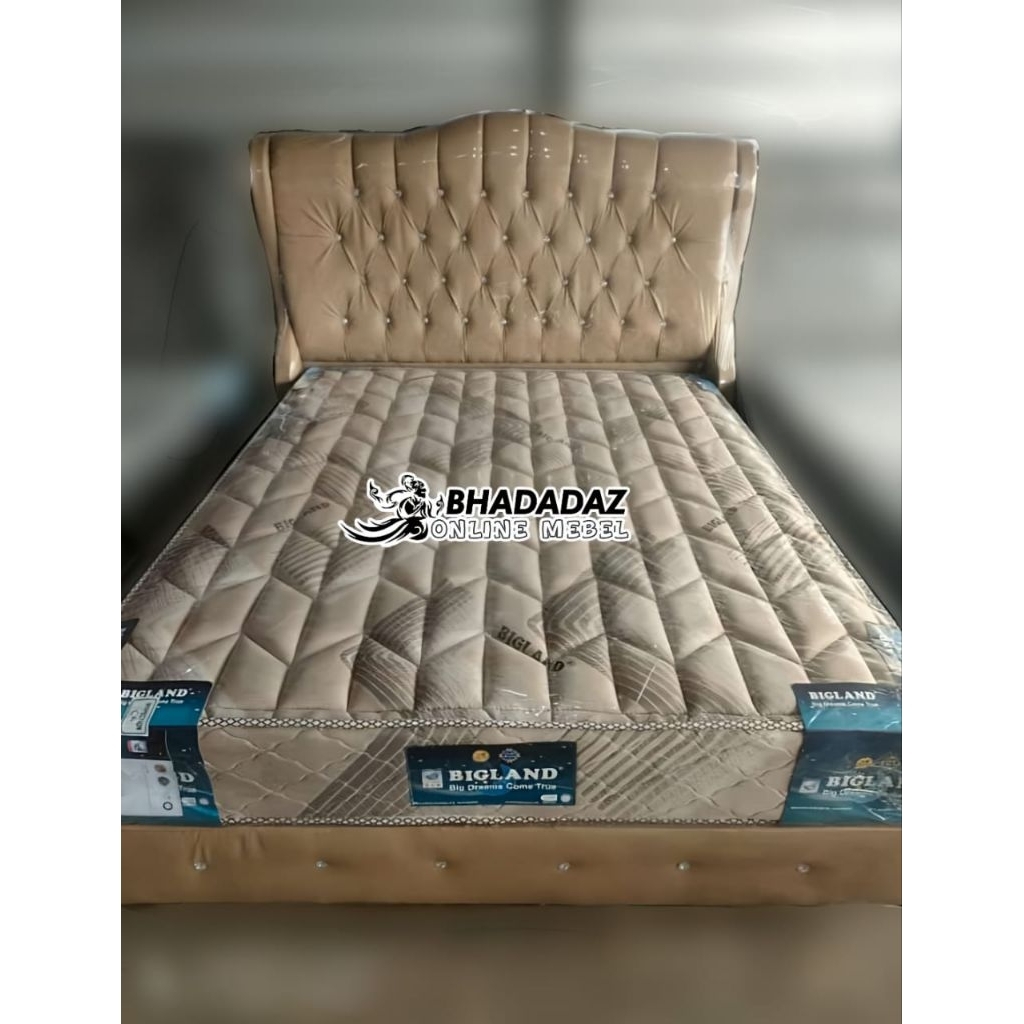 1 Set Springbed Bigland Lis 2 + Dipan Tangan