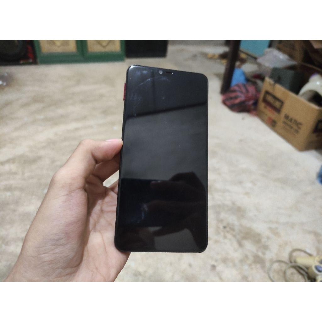 LCD oppo a3s ori copotan bawaan hp, normal