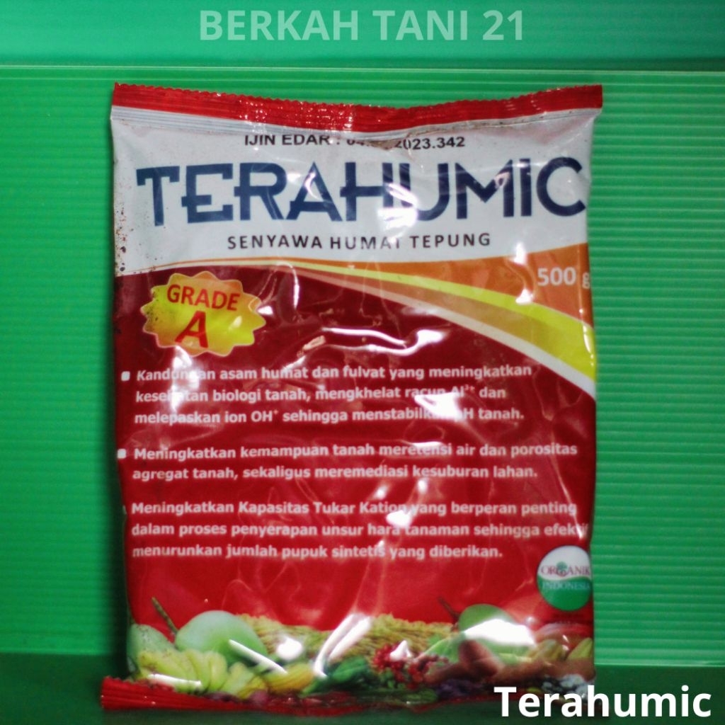 Pupuk organik Terahumic | Pembenah Tanah | Asam Humat, Asam Fulvat, dan Asam Amino