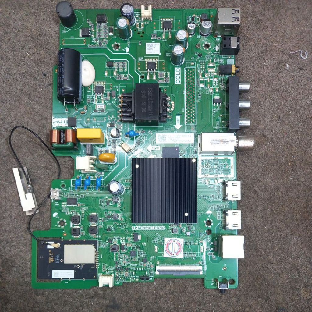 mb mainboard motherboard tv polytron android PLD32AG5959 32AG5959 bekas original
