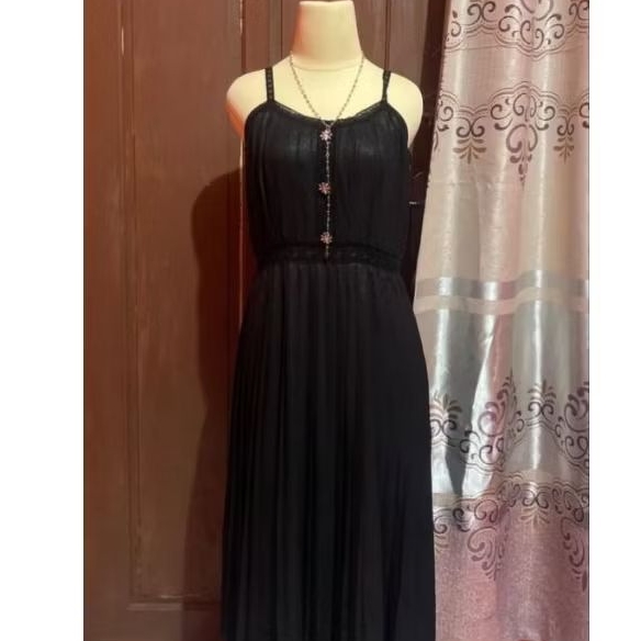 dress black korean